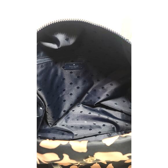 Kate Spade Jae Garden vine weekender tote bag and baby diaper bag matching set - Picture 8 of 16